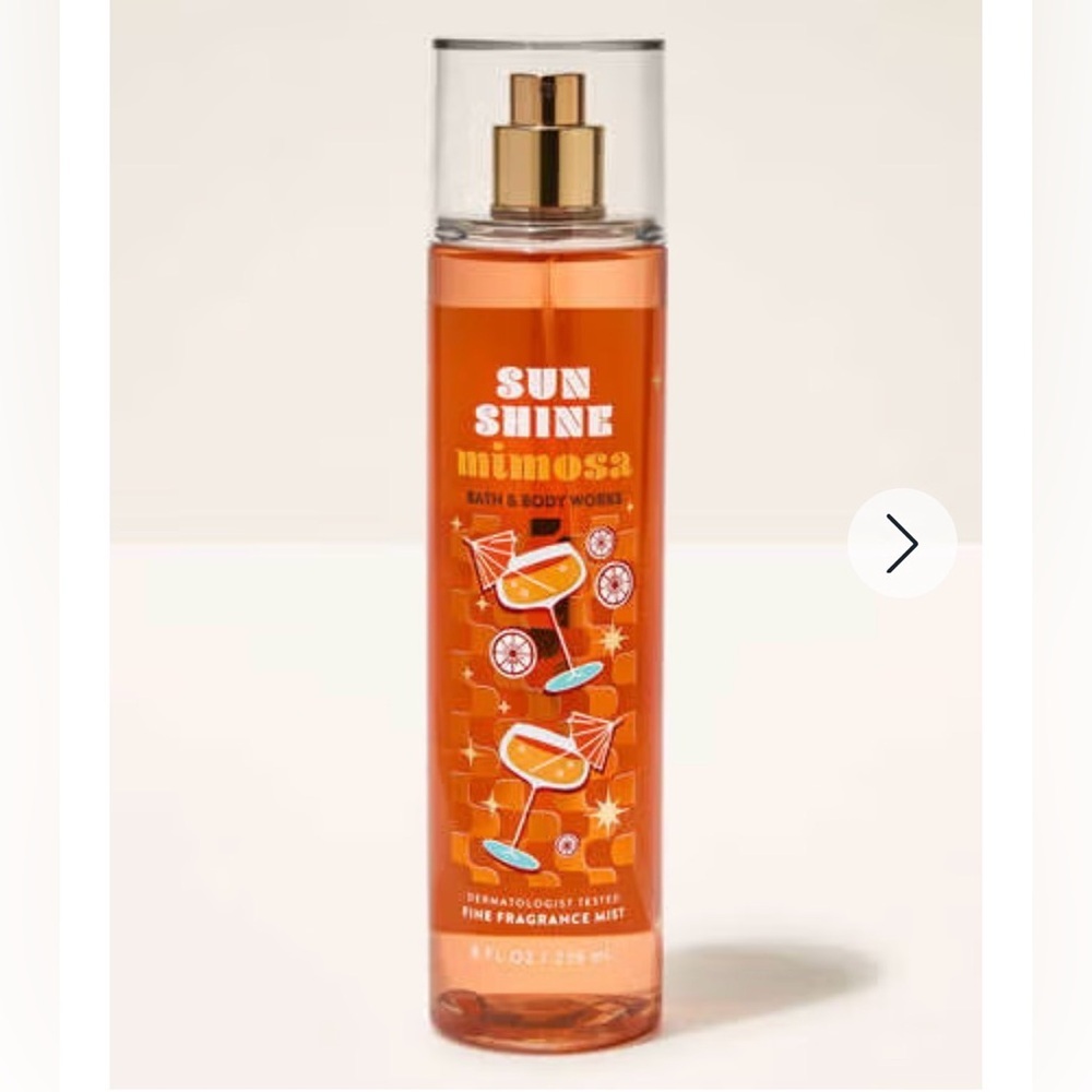 NEW 🆕 Bath & Body Works Sunshine Mimosa Fragrance Mist - Orange